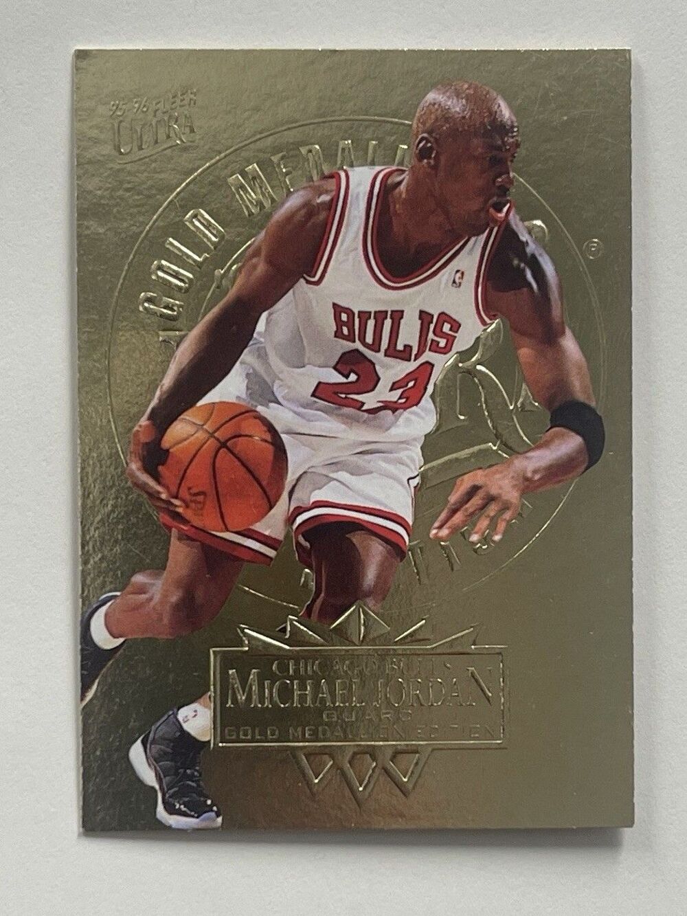 1995-96 Fleer Ultra - Michael Jordan #25 Gold Medallion Edition